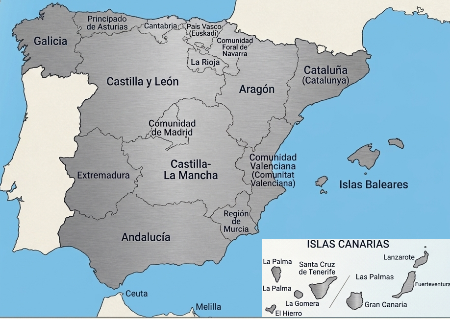 Mapa de España